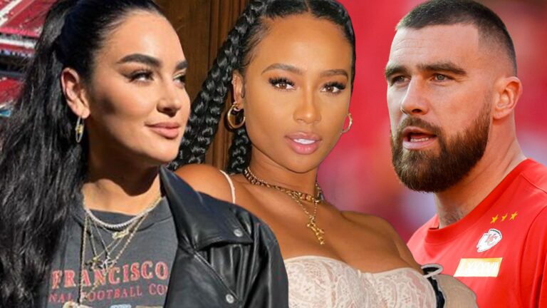 Travis Kelce’s Ex Kayla Nicole Functions with 49ers WAGs in Las Vegas