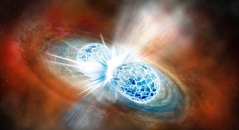 Colliding neutron stars trace at new physics that could explain dim make any difference