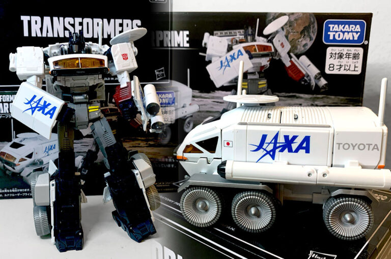JAXA and Toyota’s ‘Lunar Cruiser’ moon rover is now a Transformers toy
