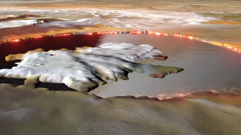 Sleek lava lake on Jupiter’s moon sizzles in NASA aerial animations