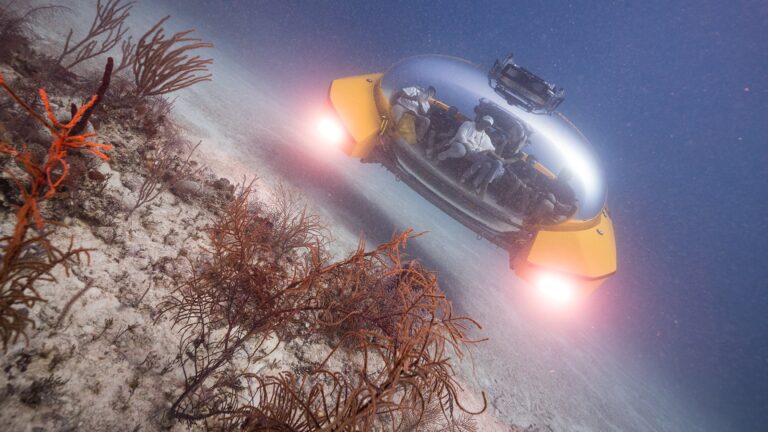 Newest luxury submersible provides ocean explorers champagne and blackjack