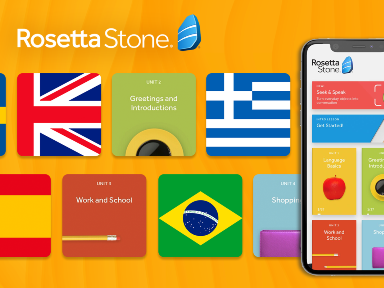 Master up to 25 languages with life time access to the really-rated Rosetta Stone app
