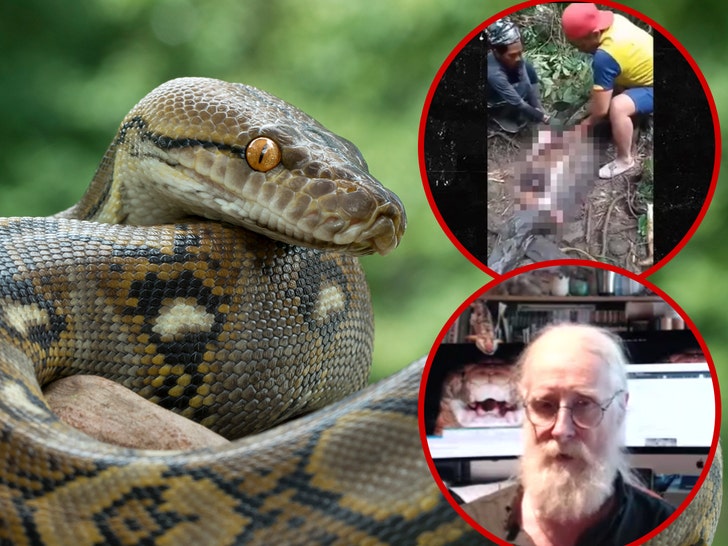 Snake Expert Gives Horrifying Detail of Python Eating Woman