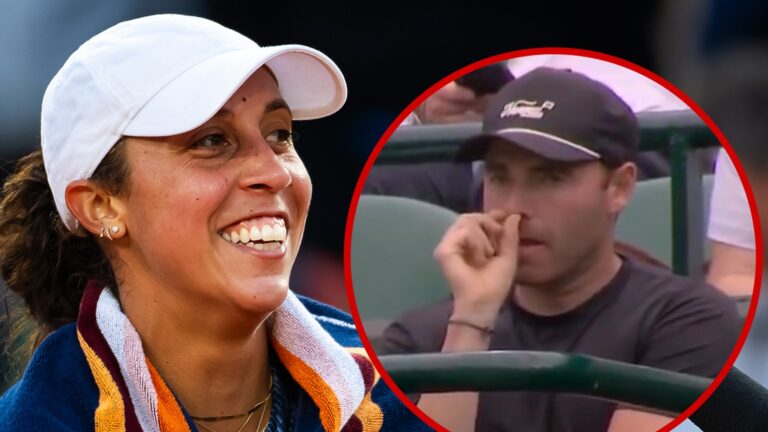 Tennis Star Madison Keys’ Fiancé Caught Finding Nose at Wimbledon