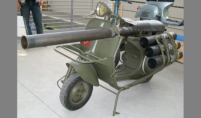Armed forces Oddities I -Tank Scooter